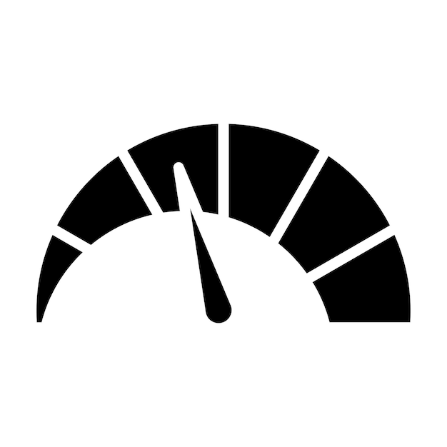 Vector Design Meter Icon Style