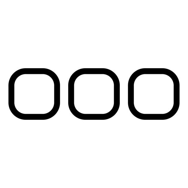 Vector Design More Icon Style