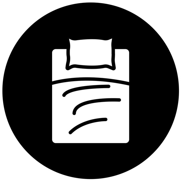 Vector Design Muslin Bedding Icon Style