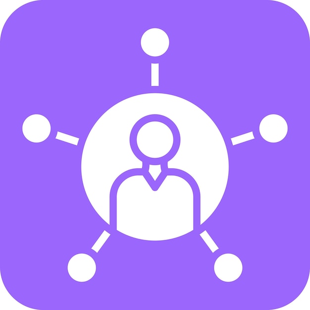 vector design networking icon style