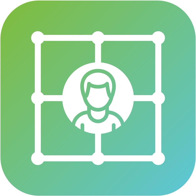 vector design networking icon style