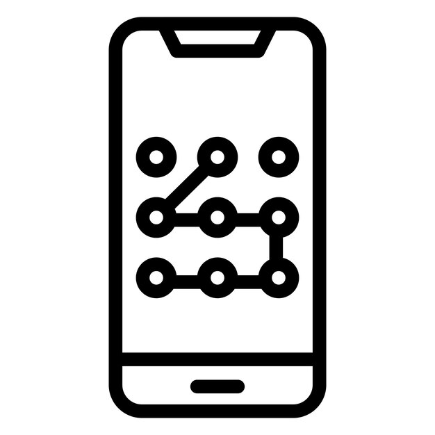 Vector Design Pattern Recognition Icon Style