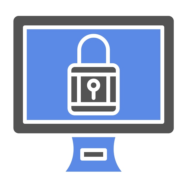 Vector Design Pc Icon Style