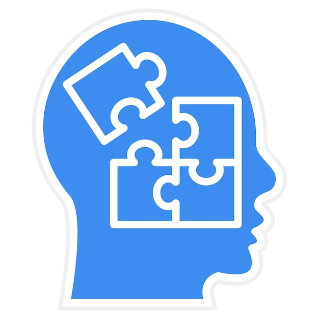 Vector Design Problem Solving Icon Style
