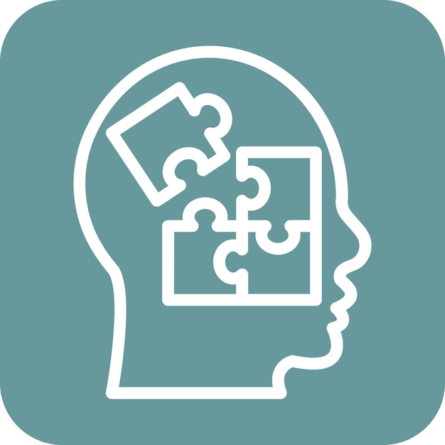 Vector Design Problem Solving Icon Style