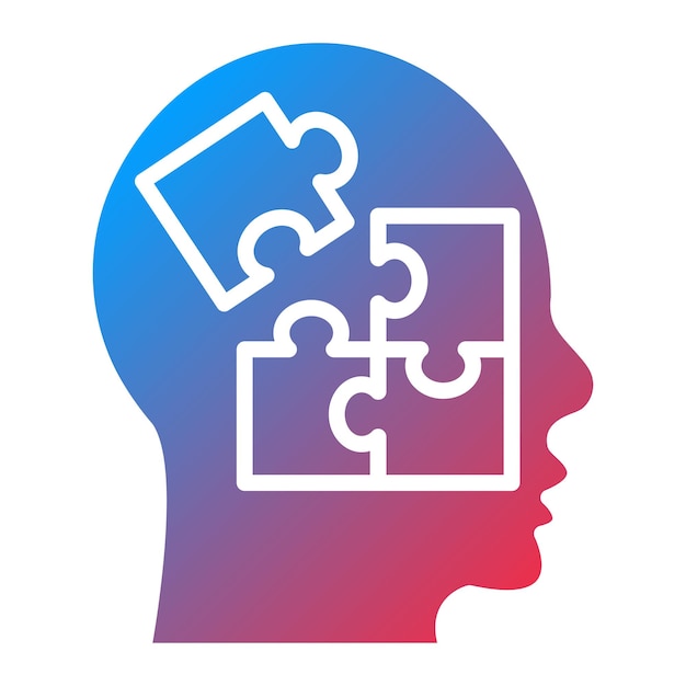 Vector Design Problem Solving Icon Style