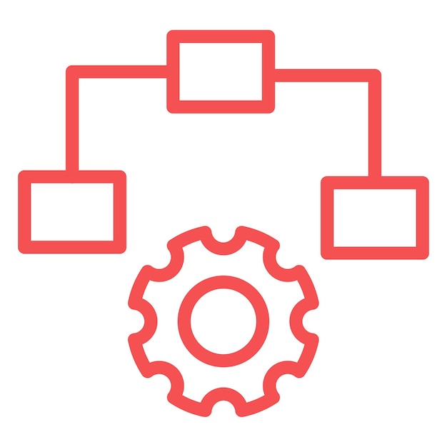Vector Design Product Management Icon Style