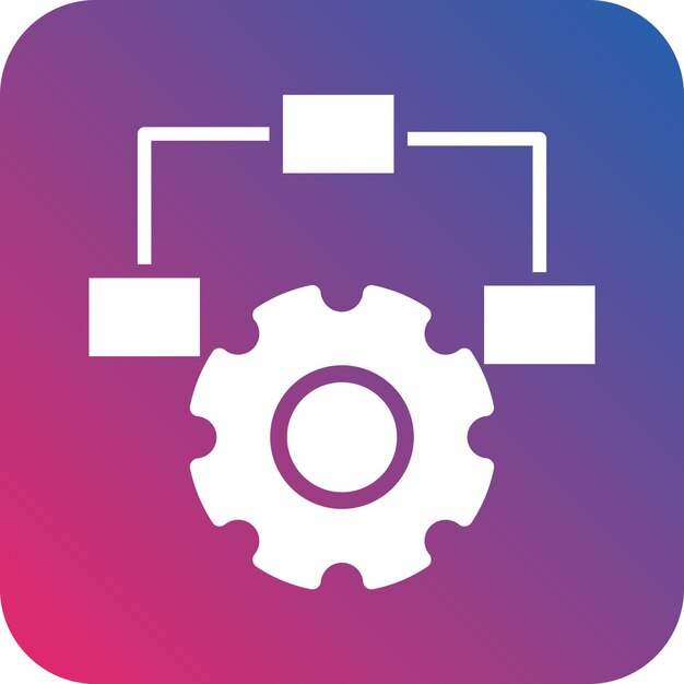 Vector Design Product Management Icon Style