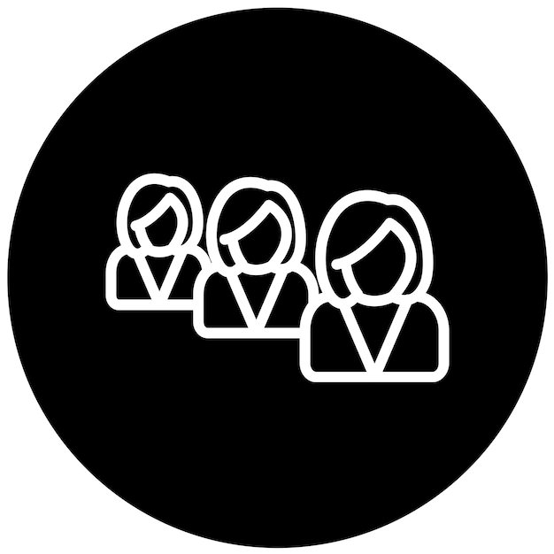 Vector Design Queue Icon Style