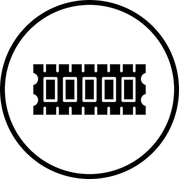 vector design ram icon style