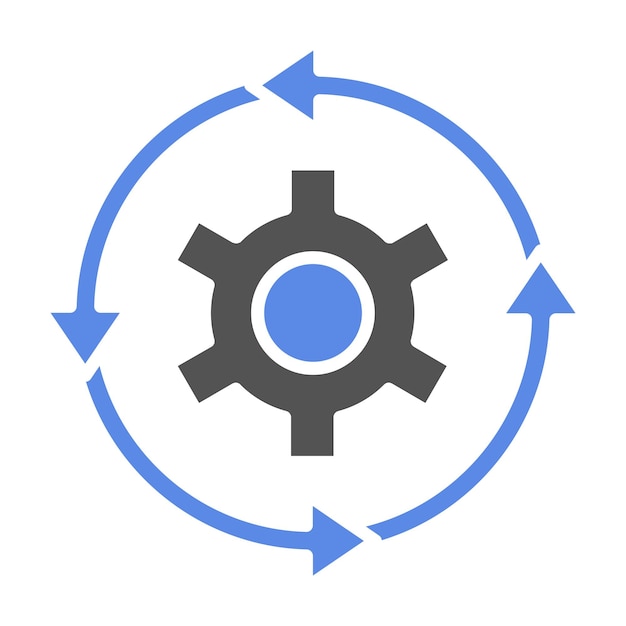 Vector Design Recovery Icon Style