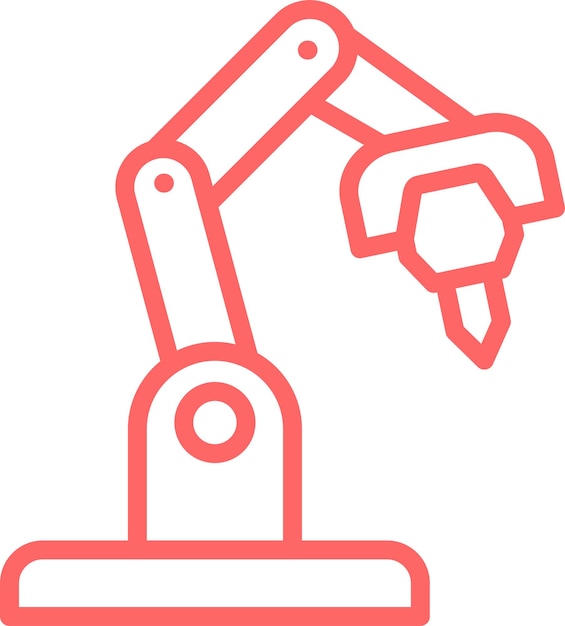Vector Design Robotics Revolution Icon Style
