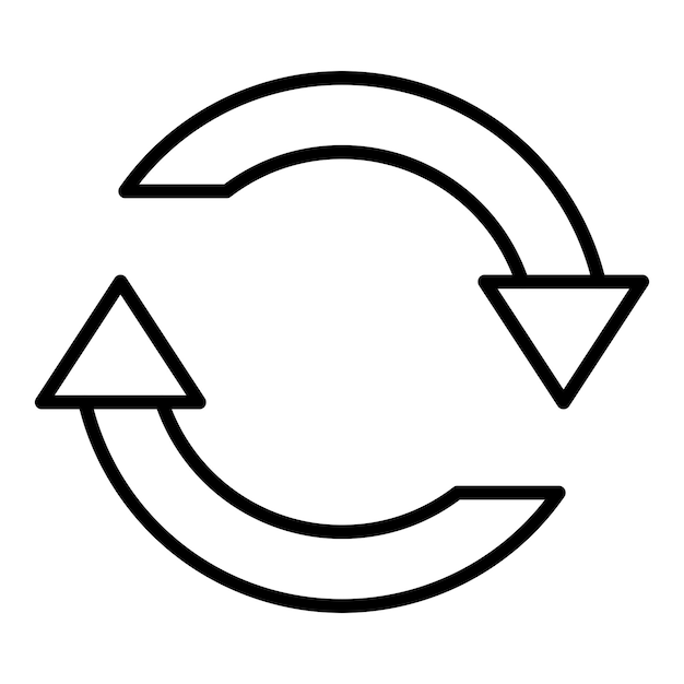 vector design rotation icon style