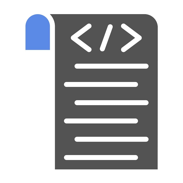 vector design scripting icon style