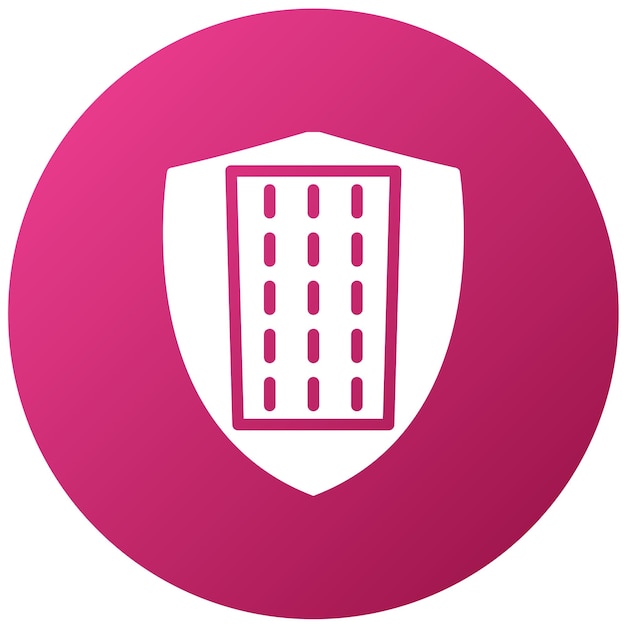 vector design secure path icon style
