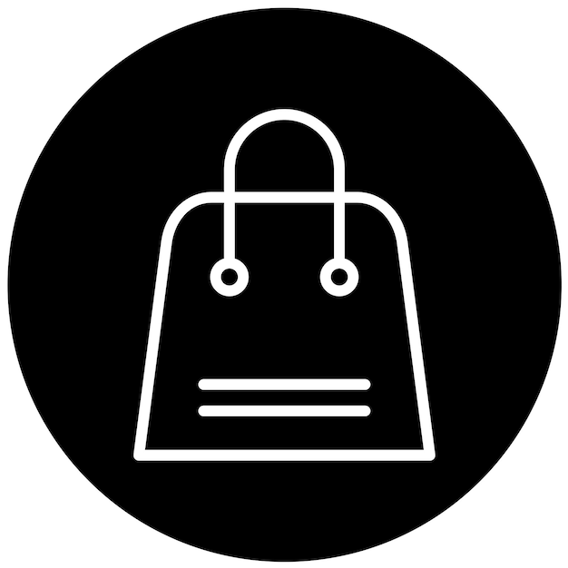 Vector Design Shopping Bag Icon Style