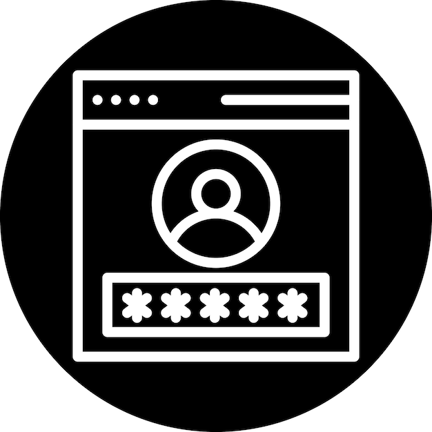 Vector Design Sign In Icon Style