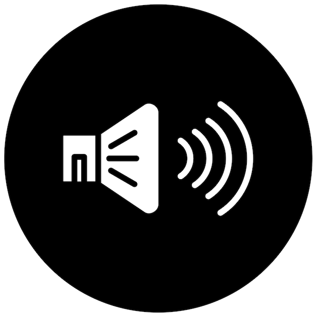 Vector Design Sound Icon Style