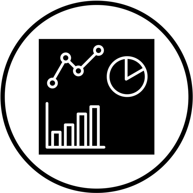 Vector Design Statistics Icon Style