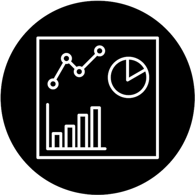 Vector Design Statistics Icon Style