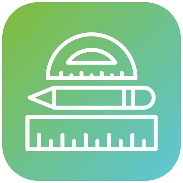 Vector Design Stencil Icon Style