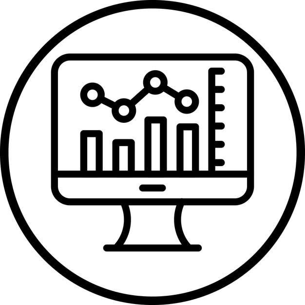 Vector Design Stock Market Icon Style