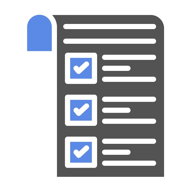 Vector Design Survey Icon Style