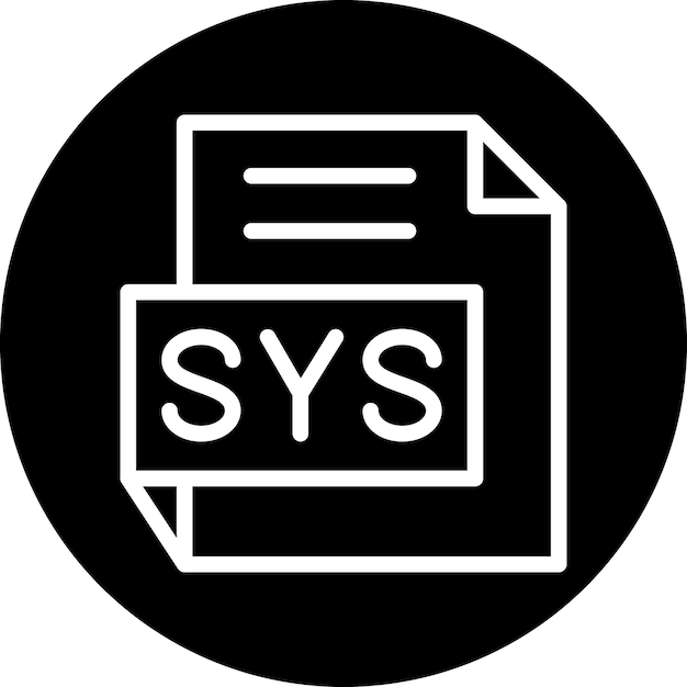 Vector Design SYS Icon Style