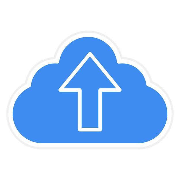 Vector Design Upload Icon Style