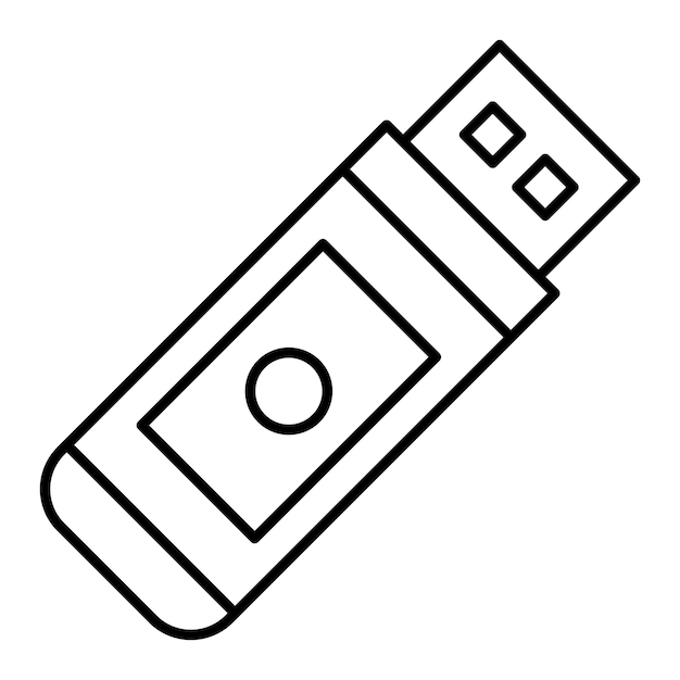 Vector Design Usb Icon Style
