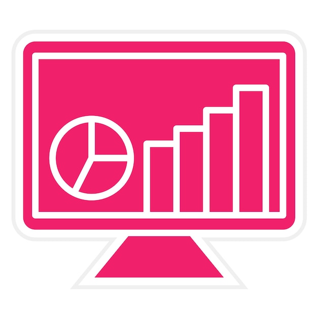Vector Design Web Analytics Icon Style