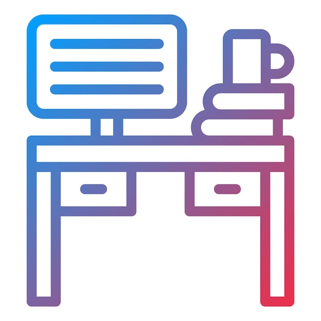 Vector Design Workspace Icon Style