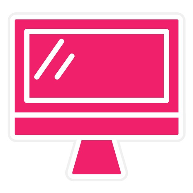 Vector Design Workstation Icon Style