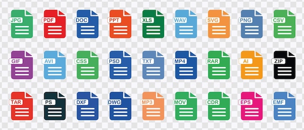 vector document format and extensions set