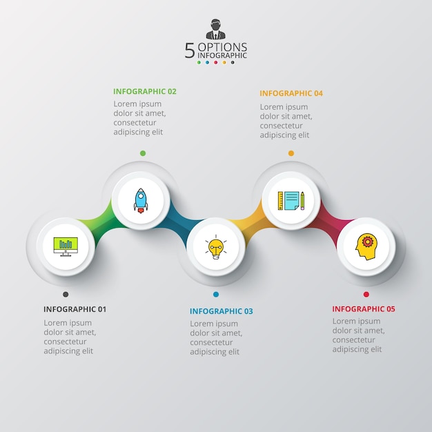 Vector element for infographic