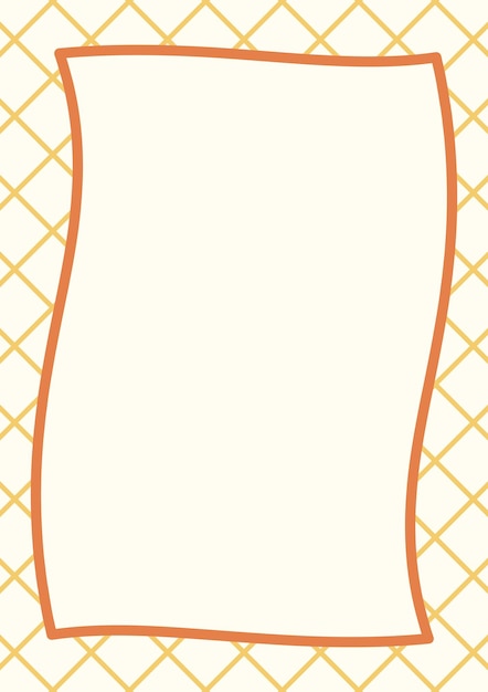 vector frame border with grid pattern background
