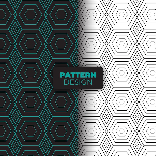 Vector geometric Seamless pattern design