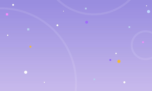 Vector gradient abstract background with different shapes