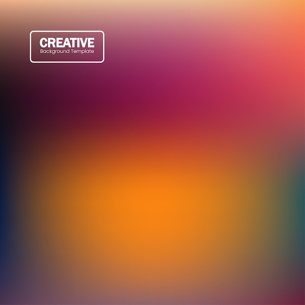 Vector Gradient Blur Background Artistic Design