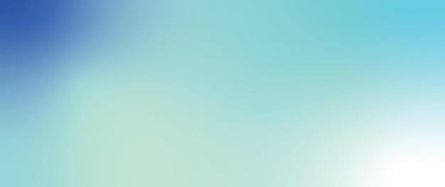 Vector gradient blurred abstract bule background