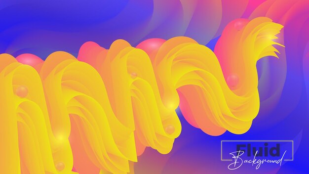 vector gradient dynamic wavy background