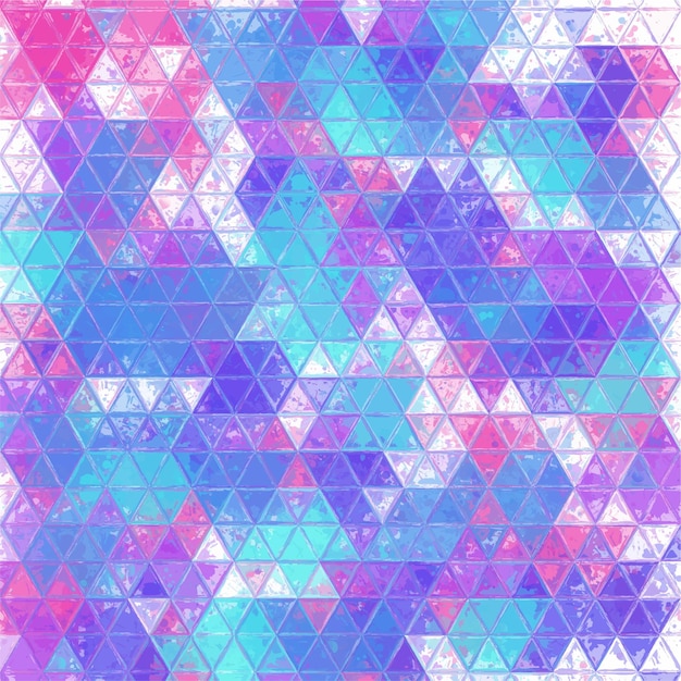 Vector Illustration of abstract vitrage background Decorative stained glass pattern for design poster cover flyer and brochure