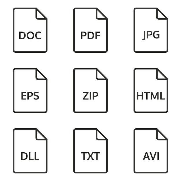 Vector illustration on the theme file