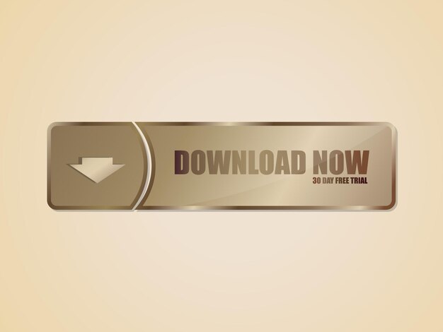 vector image of a website button isolated on transparent background
