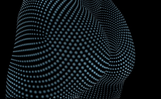 Vector image of threedimensional body