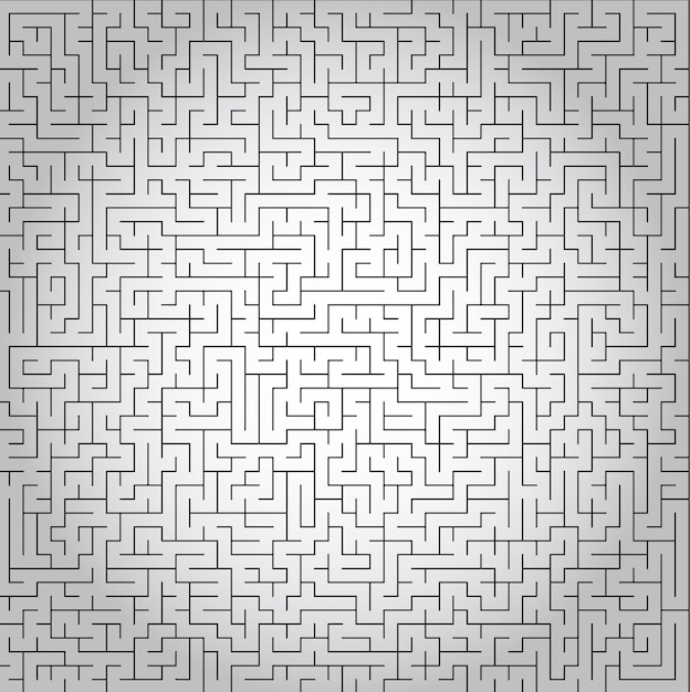Vector labyrinth background maze illustration