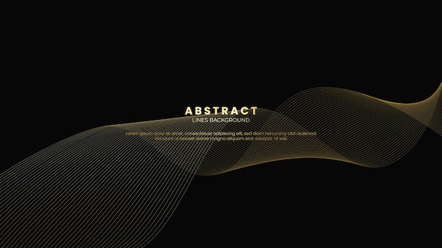 vector luxury background gold gradient design