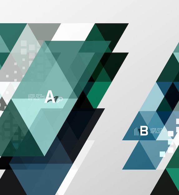 Vector modern abstract background