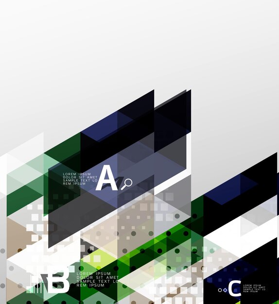Vector modern abstract background