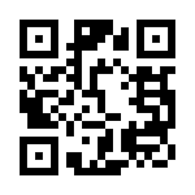 Vector QR code